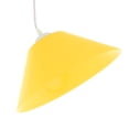 thumbnail image 3 of Milaget Suspension Moderne en Forme de Cône Abat-Jour Lustre Jaune, 3 of 9