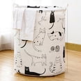 thumbnail image 1 of Fashion Printed Household Foldable Toy Clothing Storage Bag Laundry Basket, 1 of 4