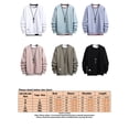 thumbnail image 2 of LUXUR Mens Fake Two Pieces Pullover Leisure Work Tops Black 4XL, 2 of 2
