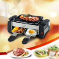 thumbnail image 4 of Hottest 1000W High Power Non-stick Family Barbecue Electric Raclette Grill Smokeless Grill Raclette Pan Electric Griddle, 4 of 7