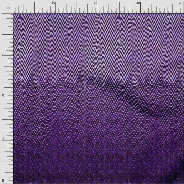 oneOone Cotton Flex Fabric Waves Panel Print Fabric BTY 40 Inch Wide