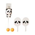 thumbnail image 4 of jinwen Panda Hanging Table Tennis Set Equipment for Workout Activity Sports 2 Balls, 4 of 9