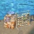 thumbnail image 3 of 5 Sizes Acrylic Clear Magnetic Storage Box Seashell Display Showcase Mini Jewelry Display Case Organizer, 3 of 12