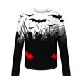 thumbnail image 4 of Birdeem Mens Printed Long Sleeved Top Long Sleeved Round Neck Top/Shirt, 4 of 5