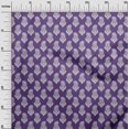 thumbnail image 3 of oneOone Georgette Viscose Medium Purple Fabric Block Sewing Material Print Fabric By The Yard 42 Inch Wide, 3 of 5