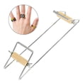 thumbnail image 4 of Wooden Weaving Beading Loom Set for Jewelry, Bracelets, Necklaces, DIY Handmade, 4 of 8