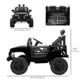 thumbnail image 3 of Aosom 12V Ride On Car Off Road Truck for kids SUV Electric Battery Powered, 3 of 9