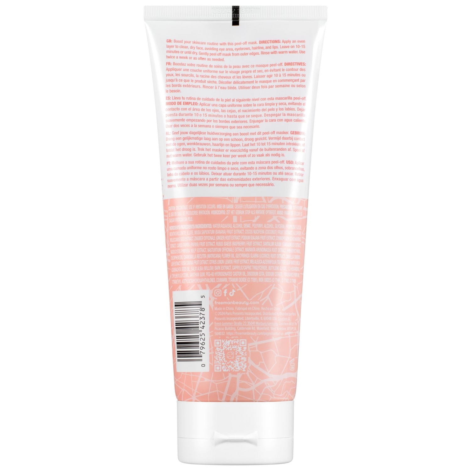 Freeman Masque Exotique à l'Argile Rose de France