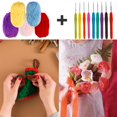 thumbnail image 4 of EASTIN 66Pcs Crochet Kits for Beginners with Storage Case and Crochet Accessories Crochet Kit Practical Knitting Starter Kit, 4 of 9