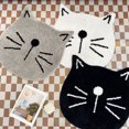 thumbnail image 3 of Flocking Ins Nordic Cartoon Cat Bathroom Absorbent Non slip Mat Home Entry Living Room Floor Mat, 3 of 9