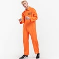 thumbnail image 2 of Tenues Assorties pour Couples, Tenue de Prisonnier Masculin pour Scène, Robe de Performance, Tenue de Fête, 2 of 5