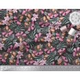thumbnail image 2 of Soimoi Rayon Fabric & Orchids Floral Print Fabric by The Yard 42 Inch Wide, 2 of 3