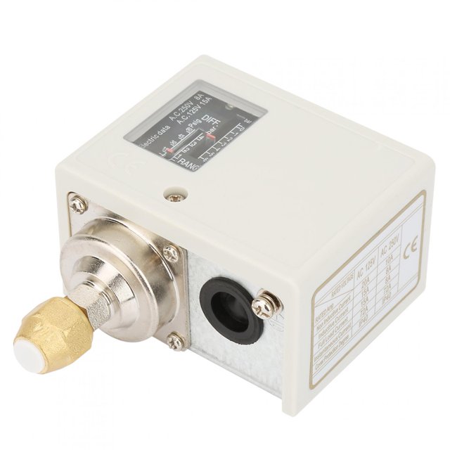 Pressure Switch, SPC-106E 24-380V Easy Durable Pressure Controller For Automation System Air Conditioning Equipment For Refrigeration Equipment