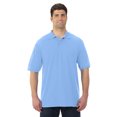 thumbnail image 1 of Jerzees Mens SpotShield Short Sleeve Jersey Sport Shirt, 3X, Light Blue, 1 of 1
