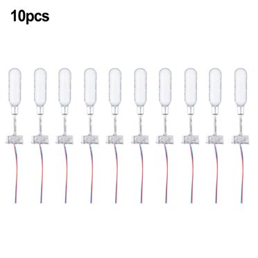 10X Lumières de Chemin de Fer Modèle, Lumière de Mât à Treillis, Rail N Kit, Lumière de Plateforme Led 28 mm