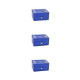 thumbnail image 2 of ZheElen Lightweight Portable Metal Money Box - Cash Safe And Organized Easy To Money Box With Double Layer blue 3Set, 2 of 6