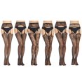 thumbnail image 1 of Womens Stockings Open Butt Design Sheer Tights Pantyhose Fishnet Stocking, 1 of 8