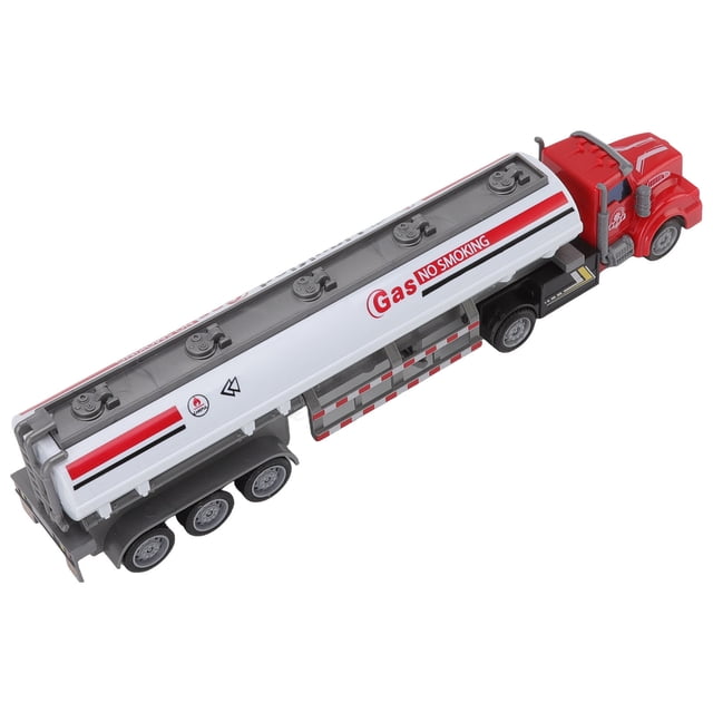 Modèle de Camion à Rétrofriction 1/48, Jouet Éducatif de Semi-Remorque RC Véhicule de Construction Jouets pour Enfants