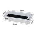 thumbnail image 2 of MYG Aluminum Alloy Desk Grommet Hole Cover for Office and Home Cable Control, 2 of 4