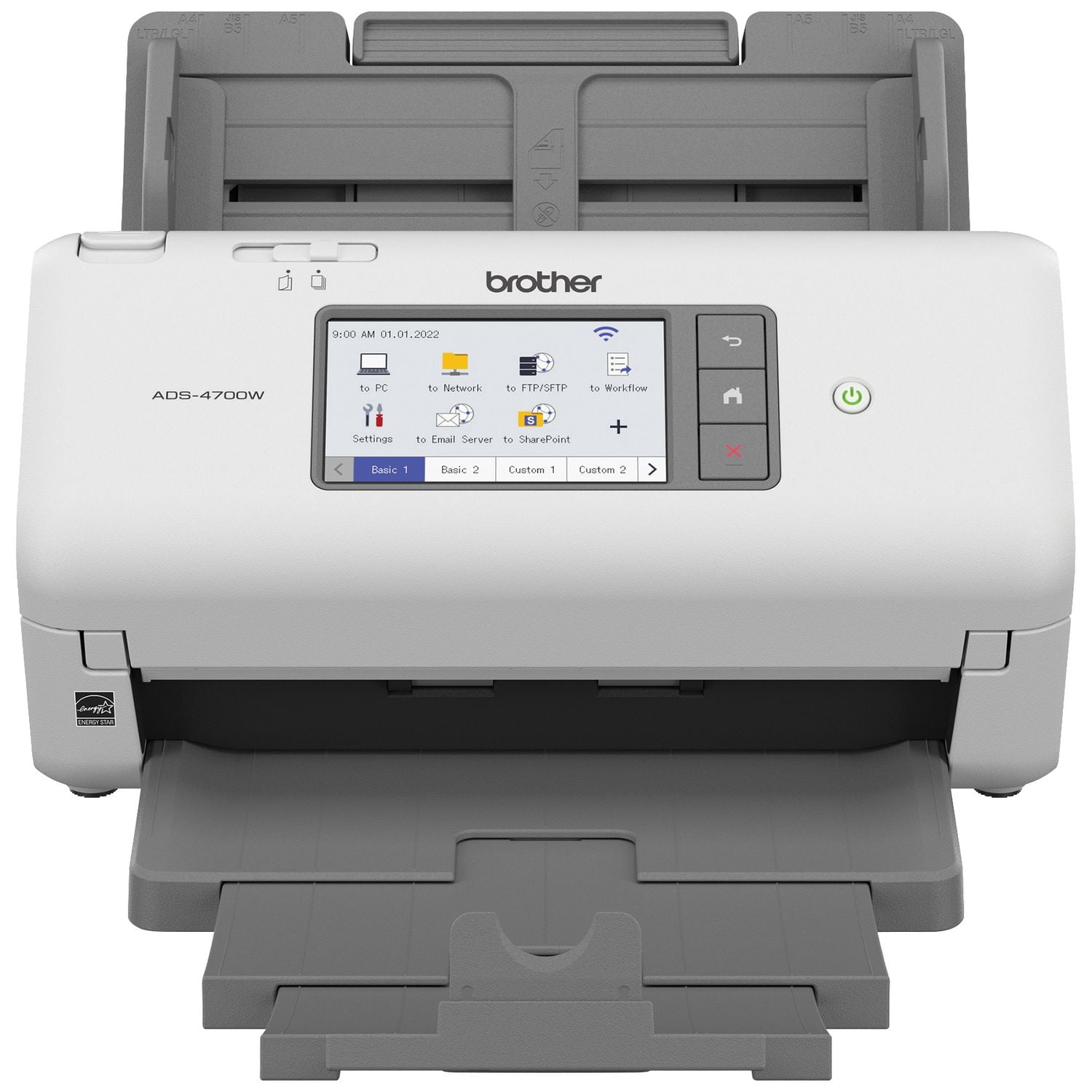 Brother ADS-4700W Professional Desktop Scanner for Business Workgroups