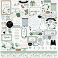 thumbnail image 1 of Echo Park Elements Cardstock Stickers 12"X12"-Wedding Bells, 1 of 1