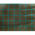 thumbnail image 4 of oneOone Georgette Viscose Fabric Madras Check Print Fabric By The Yard 42 Inch Wide, 4 of 4