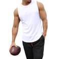 thumbnail image 1 of Kmbangi Débardeur de Sport pour Hommes Sans Manches Col Rond Hauts de Course Entraînement Physique, 1 of 4