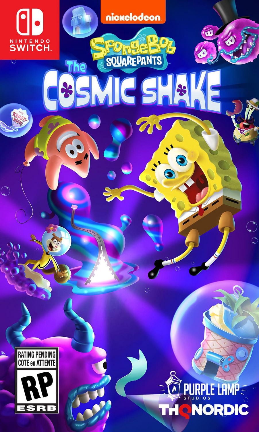 Jeu vidéo SpongeBob SquarePants Cosmic Shake pour (Nintendo Switch)