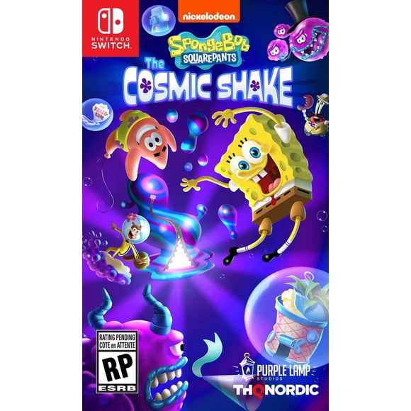 Jeu vidéo SpongeBob SquarePants Cosmic Shake pour (Nintendo Switch)