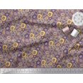 thumbnail image 2 of Soimoi Cotton Voile Fabric Geometric Small Print Sewing Fabric Yard 56 Inch Wide, 2 of 3