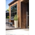 thumbnail image 4 of Veradek Demi Series 26" Tall Plastic-Stone Planter - Sand, 4 of 11