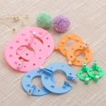 thumbnail image 4 of SharkTRUE Pompom Maker -size Pom Poms Bobble Maker Kit Knitting Fuzz Tool Crafts, 4 of 8