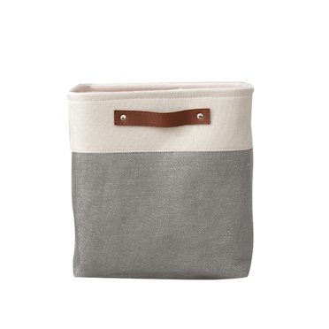 Fabric Storage Basket with Handles, Foldable Organizer for Clothes, Toys, Books, and Bedroom Essentials, Multi-Purpose Home Decor