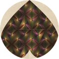 thumbnail image 1 of Ahgly Company Tapis d'Intérieur Lavables en Machine, Ronds de Nuit Transitionnel, Ronds de 8 Pi, 1 of 7