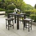 thumbnail image 5 of Crosley Palm Harbor Wicker Counter Height Patio Dining Table in Brown, 5 of 5