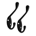 thumbnail image 1 of Era Double Hook 2-Pack Black, 1 of 5