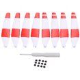 thumbnail image 3 of Hélices de Drone, Double Face Hélice de Remplacement Colorée Vol Brillant Robuste pour 6030F pour la Réparation Bleu, Rouge, Jaune, 3 of 8