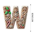 thumbnail image 3 of Lisbinx On-Trend Low Spend Christmas Decorations 26 Letters Pendant Ornaments - Personalized DIY Xmas Tree Hanging Decor, 3 of 4