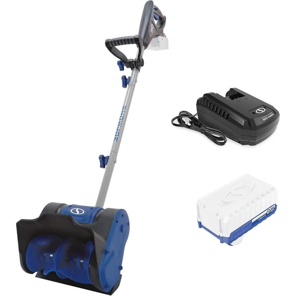 Snow Joe 24V-SS10 24-Volt iON+ Cordless Snow Shovel Kit, 10-Inch, W/ 4.0-Ah Battery and Charger
