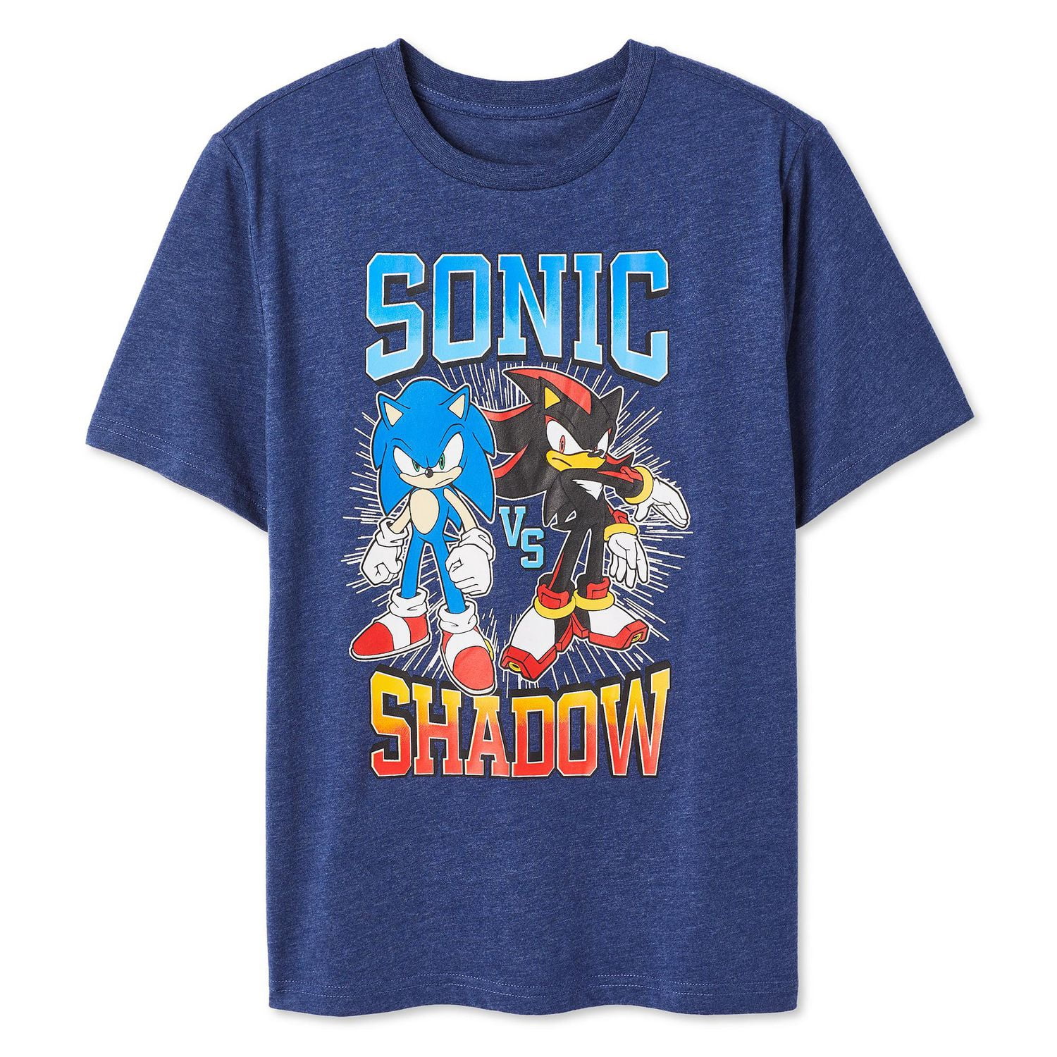 T-shirt à manches courtes Sonic le hérisson pour garçons