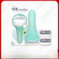 thumbnail image 3 of Schick Intuition Refill Blades with Aloe Vera Soap Head - 2-Pack Manual Razor Replacement Cartridges for Men & Women, 4-Layer Blades for Smooth, Comfortable Hair Removal, Portable Grooming Accessory, 3 of 6