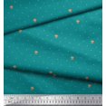 thumbnail image 3 of Soimoi Poly Georgette Fabric Artistic Flower & Dots Print Fabric by The Yard 42 Inch Wide, 3 of 3