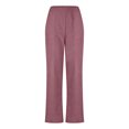 thumbnail image 4 of SDNall Pantalon en Velours Côtelé à Poches Solides pour Femmes, 4 of 9