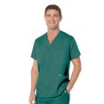 thumbnail image 1 of Landau Essentials 5 Pocket Scrub Top for Men's: Classic Relaxed Fit, V-Neck Durable Medical 7489, 1 of 1
