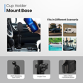 thumbnail image 4 of Mighty Mount MagSafe Magnetic Cup Holder Car Mount (Version 2.0), 4 of 6
