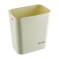 thumbnail image 2 of TopLLC Garbage Can, Trash Can, Kitchen Trash Can Rectangular Open Top Waste Bin Suitable For Home Bathroom Kitchen Bedroom Office Waste Bin Modern Design Plastic Waste Bin rubbish bin, 2 of 7