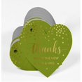 thumbnail image 3 of Inkdotpot Gold Foil Paper Hang Tags Thanks From The New Wedding Favor Tags 100 Pieces, 3 of 6