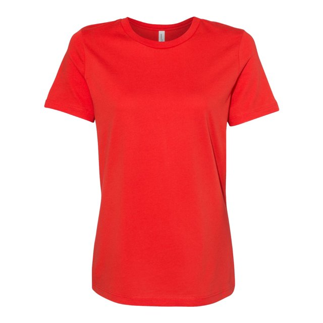 Bella Canvas 6400 - Relaxed Short Sleeve Jersey T-Shirt, 2XL, Poppy