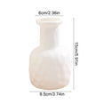 thumbnail image 3 of Plastic Vase with Ceramic Appearance, Shatterproof Decorative Flower Pot for Wedding Dining Table Bookshelf Home Office Decor, 3 of 6