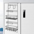 thumbnail image 1 of XYAIYT Multifunctional Kitchen Spice Organizer Hanging Rack for Fridge Spice Holder Easy Install Long Lasting Metal Strong Load Shelves for Kitchen Food Paper Organize, 1 of 6